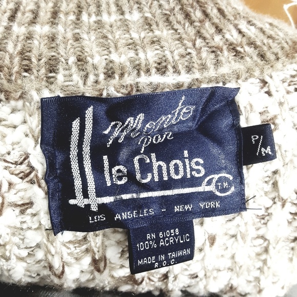 Monto Par Le Chois chunky relaxed sweater jacket - Picture 8 of 8